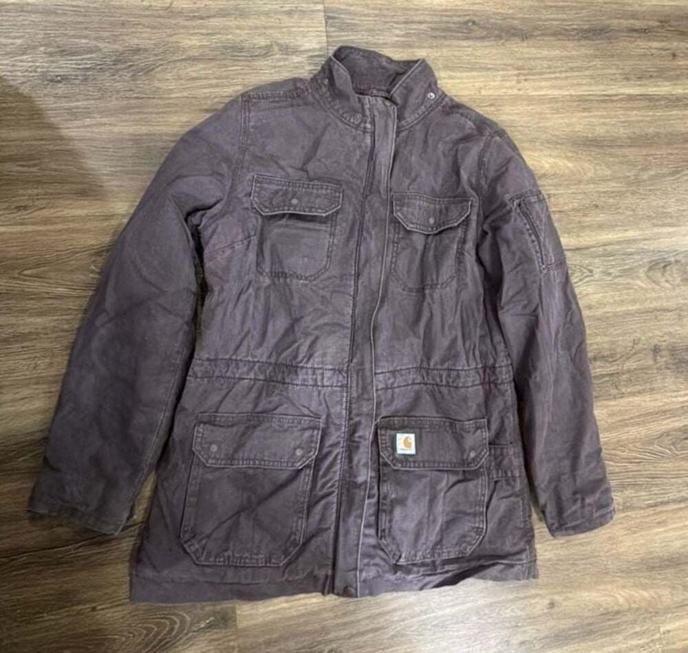 women's Carhartt Smithville utility jacket / Quilted Lined Barn Coat